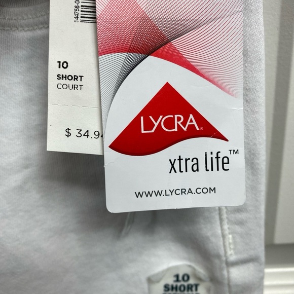 OLD NAVY Jeans Rockstar Super Skinny Lycra Stretch Sculpt White 10 Short Women - Picture 3 of 8